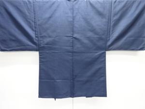 未使用品　本場泥大島紬100亀甲男物羽織(キングサイズ)